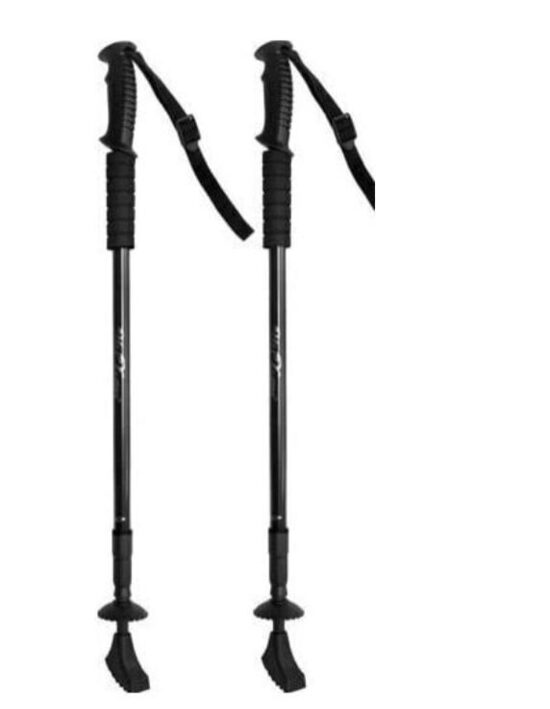 Šiaurietiško ėjimo lazdos su kamštinėmis rankenomis 